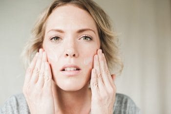 picture of a woman's face who is wondering about lab testing or lab tests for acne